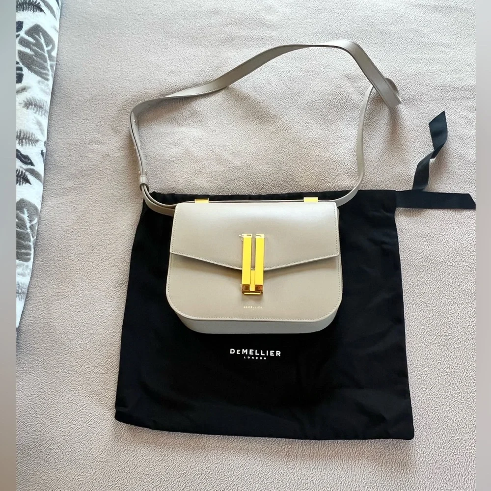 DeMellier Vancouver Leather Shoulder Bag - Picture 1 of 9